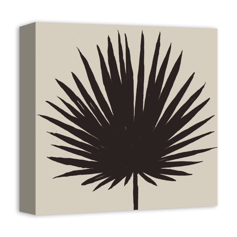 Grand palmier - peinture sur toile tendue