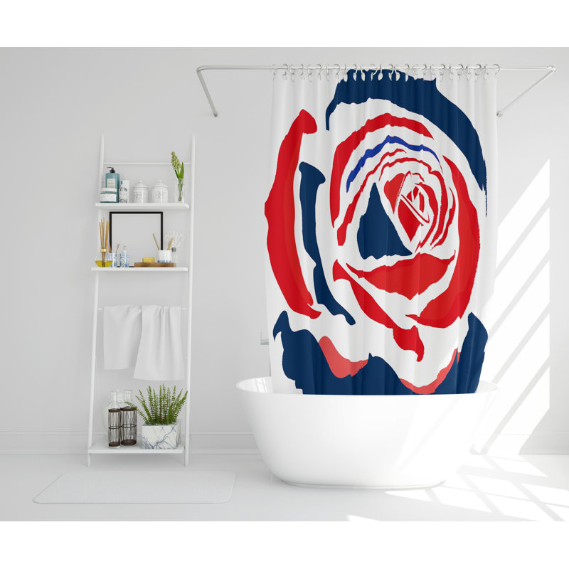 Willeford Polyester Shower Curtain Set, 168cm H x 168cm W