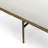 Mathis Modern Hammered Metal 60" Accent Bench-124262812