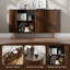Armoire de rangement 55 po avec portes coulissantes et tablettes réglables-128981382-128981384