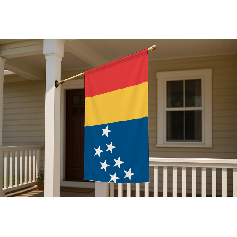 Drapeau de la ville de Durham — Drapeau extérieur, 36" H x 60" W
