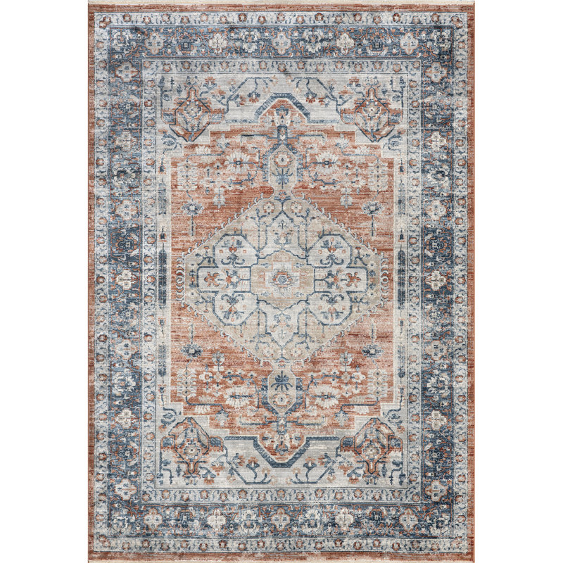 Tapis de couloir Demarcus, Rectangulaire 3 pi x 5 pi