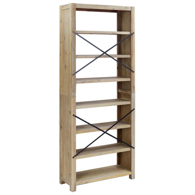 Riem 200cm H Solid Wood Standard Bookcase