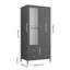Armoire de rangement en métal pour vêtements-951870124