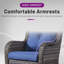 Chaise de patio avec coussins Bonia-476426141-484178517