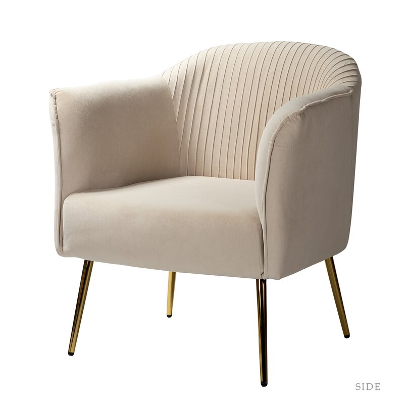 Etta Avenue™ Fynn Upholstered Barrel Chair & Reviews | Wayfair