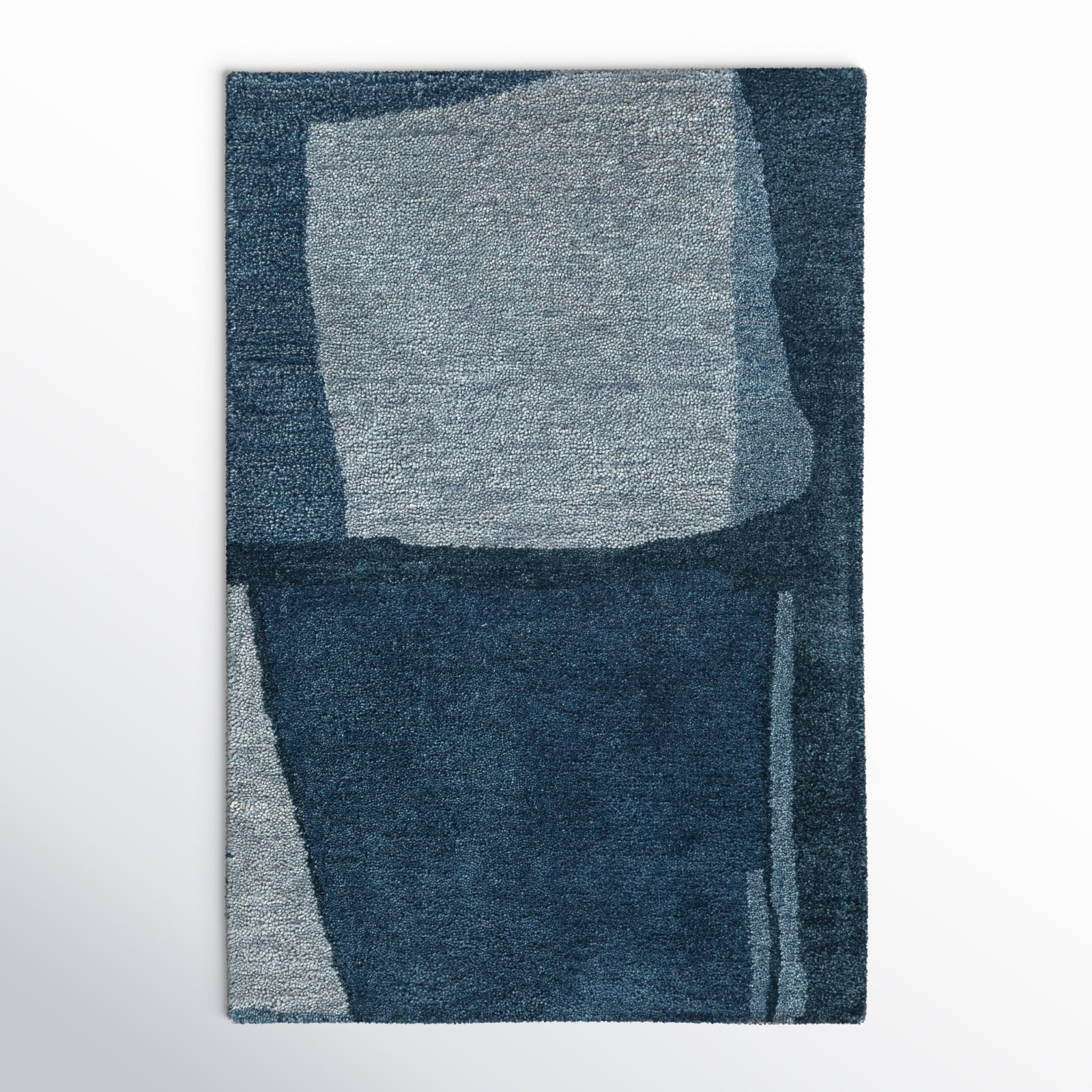 AllModern Hand Tufted Wool Shelby Rug, Rectangle 2' x 3'
