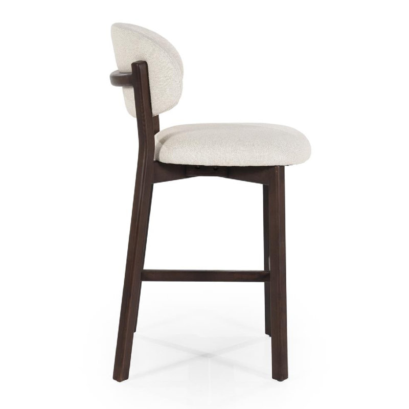 Mikky Barstool, Beige, Black