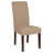 Arruda Upholstered Parsons Chairs-Panel Stitching-901640260