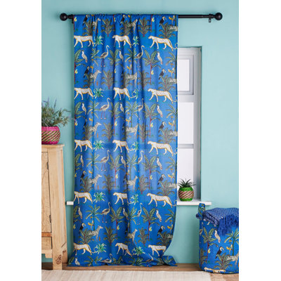 Cotton Standard Curtain Single Panel