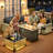 Outdoor Sofa 7-piece Set With Stove-1527657448