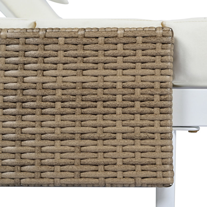TREXM Outdoor Daybed, Brown