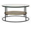 Hensley Frame Coffee Table with Shelf