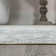 Pavel Distressed Medallion Low-Pile Machine-Washable Light Gray/Blue Rug