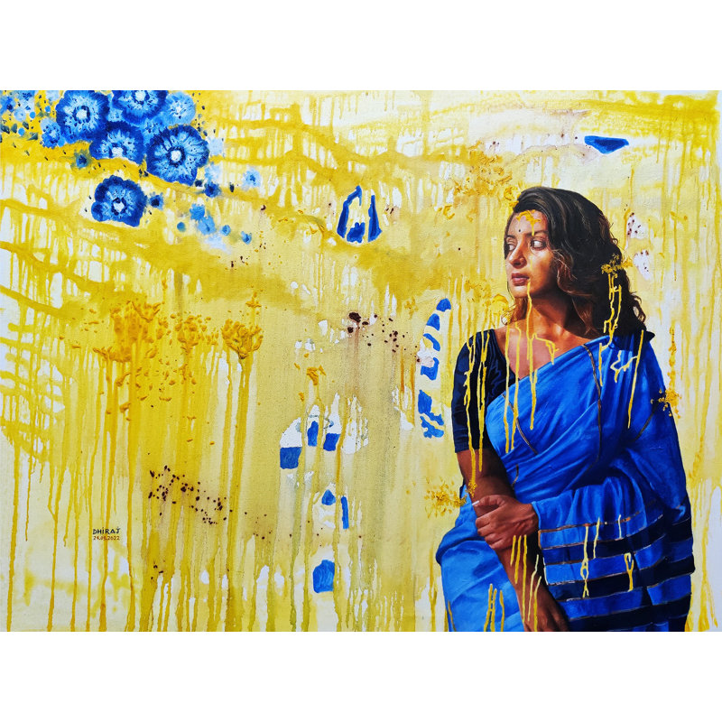 Khawish | Peinture par Dhiraj Khandelwal | Huile sur toile