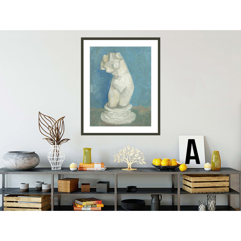 «Torso of Venus» par Vincent van Gogh, impression giclée encadrée, H 41,38 po x l 33,5 po
