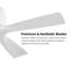  Ventilateur de plafond encastré 48 pales en bois massif DC avec télécommande-1328279217-1328279218-1338790724