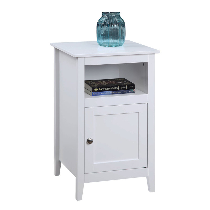Rudolfo End Table, White