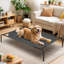Lit pour chien surélevé avec coussins Cooler-2109079860-2109079865