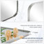 Miroir de salle de bain Inse Cadre en acier inoxydable-774191921-751417624