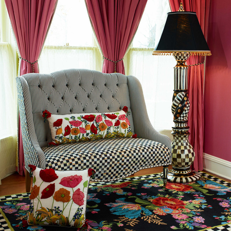 Courtly Check® Ceramic Floor Lamp