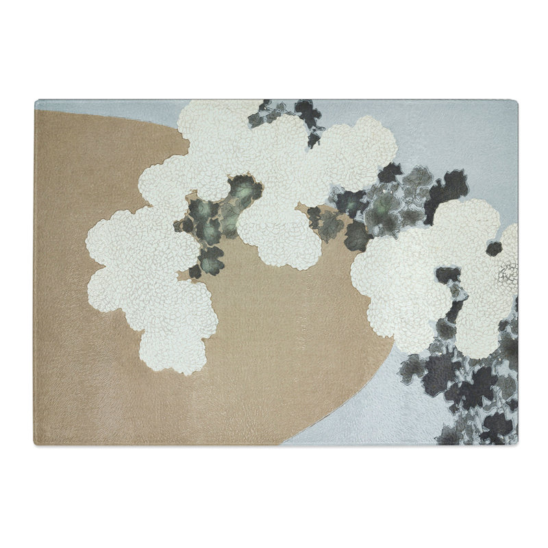 Blossom by Kamisaka Sekka Chopping Board, 0.4cm H x 20cm W x 29cm L