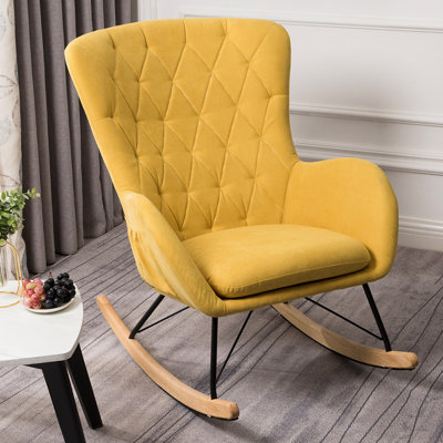 Cantey Metal Rocking Chair