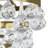 Deonta 5-Tier Dimmable Semi-Flush Crystal Chandelier-1583912171