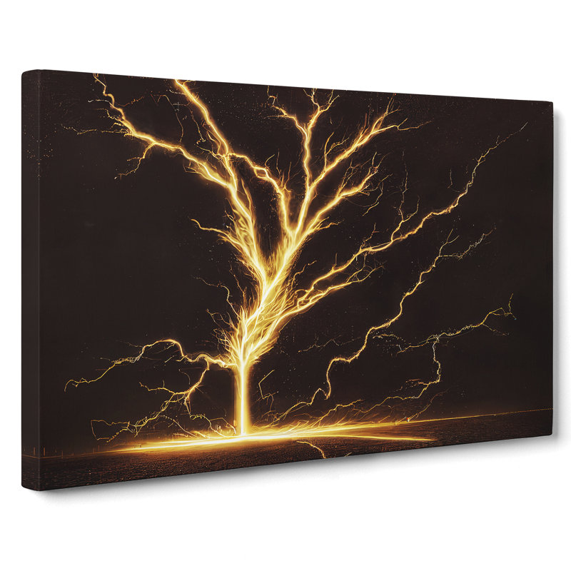 Electricity Vol.3 - Wrapped Canvas Print, 35cm H x 50cm W x 3cm D