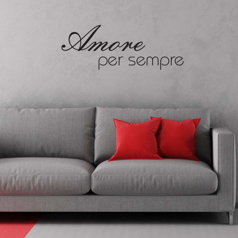Text & Numbers Wall Decal