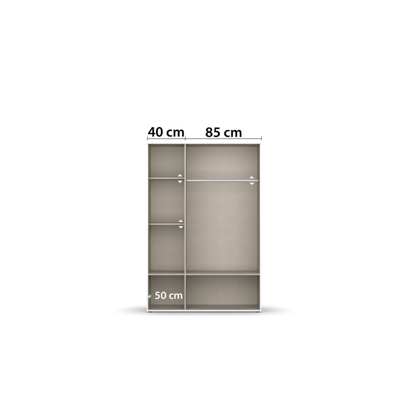 Rasant 3 Door Wardrobe, Sonoma Oak