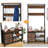 Hall Tree 31.5'' Wide with Bench and Shoe Storage