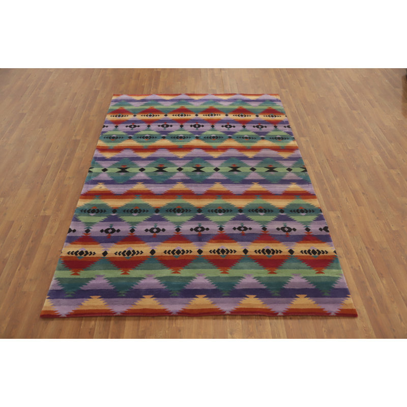 Tapis de style Gabbeh 6 x 9