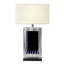 Lampe de table en bois 27 po avec veilleuse à DEL Infinity Coopers