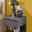 Irasville 39cm W Manufactured Wood Bedside Table-1210039568