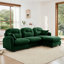Canapé modulaire en L 107 po Chenille-1991452184