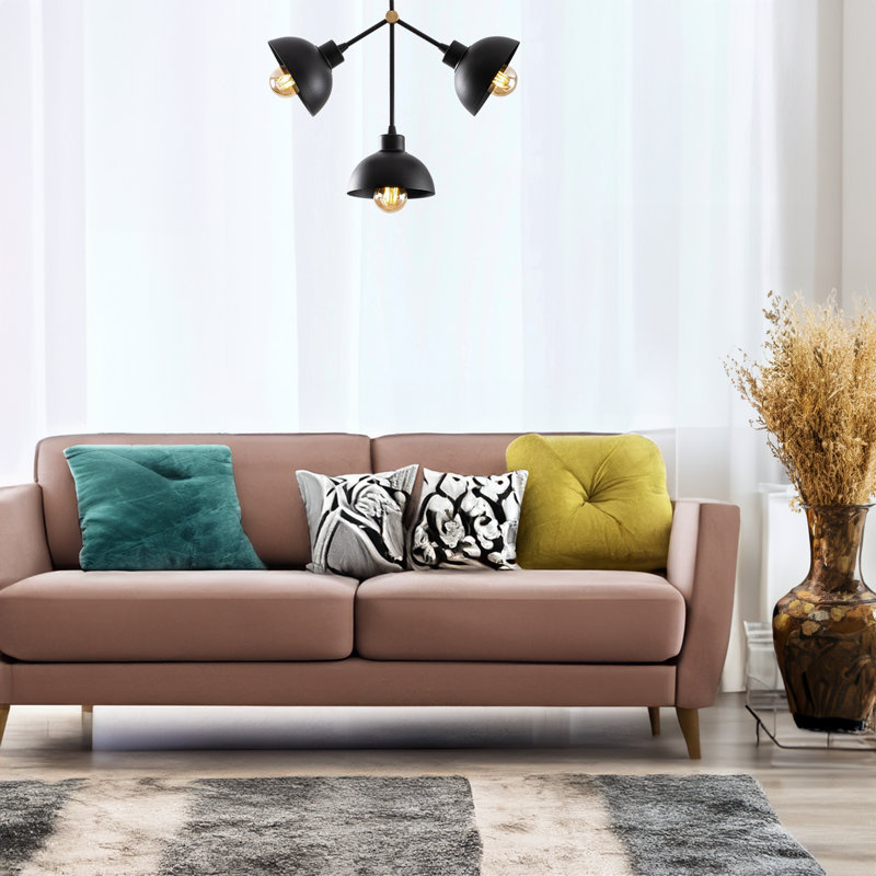 Lustre en forme de dôme à 3 lumières Iota
