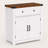 Farmhouse Barn Door Storage Cabinet With Drawer-128586193