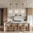 Adlan Farmhouse 1-Light Textured Glass Nickel Pendant Light-868265035