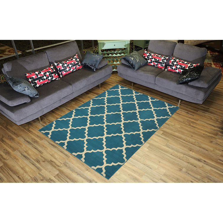 Moroccan Trellis 5x7 Area Rugs