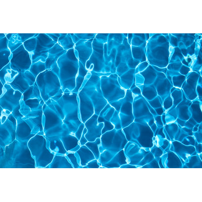 Piscine bleue