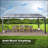 12' X 14' Lean To Gazebo, Hardtop Wall Pergola With Polycarbonate Roof, Aluminum Frame Mounted Gazebo For Lawn Patio Deck Yard And Party