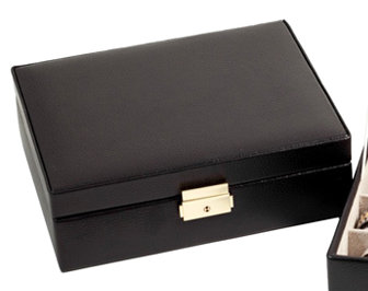 Leather Watch Box + Locking