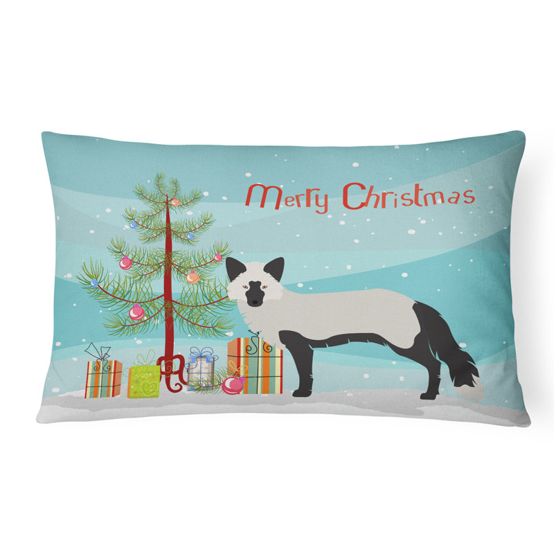  Coussin intérieur / extérieur Silver Fox Christmas