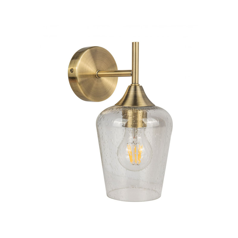 Halli Armed Sconce, Antique Brass