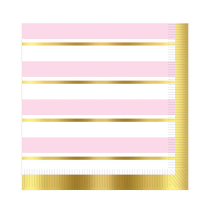 Striped Luncheon Napkins