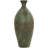 Sarahanne Ceramic Tall Distressed Antique Style Decorative Green Vase-181904164