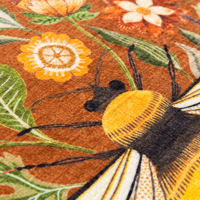 Hawthorn Square Cushion, Orange