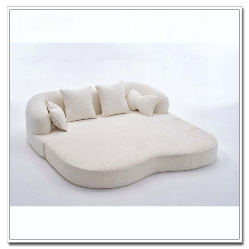 Canapé-lit pliant 70 po 2 en 1, White