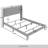 Linen Upholstered Wingback Bed -110685699-110685725